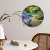 Hortensia- Park - Pad Wandcirkel kunststof plaat 5mm dik klein -sfeer4