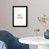 Quotes - Girls room - Meisjes - Kind - Spreuken fotolijst zwart zonder passe partout klein -sfeer4
