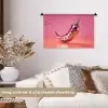 Peper - Disco - Rood - Glitter Wandkleed katoen klein -sfeer1