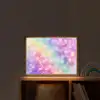 Licht - Regenboog - Hartjes Light Box met batterij (Wandlamp kind) middel -sfeer1_kind