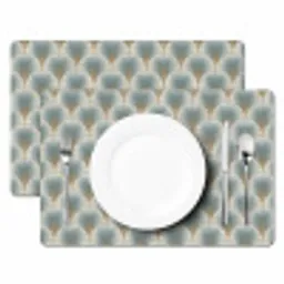 Waaier - Klassiek - Blauw Placemat vinyl groot 368 -zzsfeer2_Kitchenyeah-website