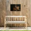 Bril - Leeuw - Bank - Hoed Tuinposter op houten frame 2 cm dik klein -sfeer4