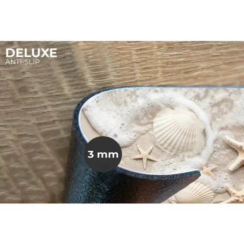 Schelpen - Zeesterren - Strand Placemat vinyl groot -closeup