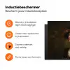 Vrouw - Victoriaans - Portret Inductie beschermer vinyl 3mm klein -zzzzzzz-td-ups