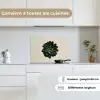 Rozet - Cirkelvormig - Donkergroen keuken achterwand spatscherm klein -sfeer4_FR