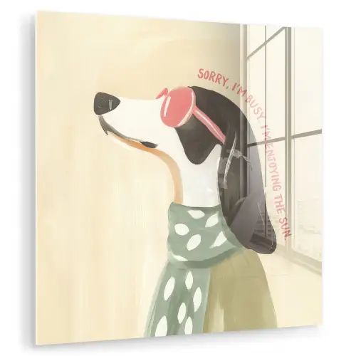 Quote - Hond - Zonnebril plexiglas 5mm klein -zzzproduct_nieuw