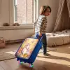 Eenhoorn - Vlinder - Roze - Manen Kinderkoffer - Blauw klein -sfeer1