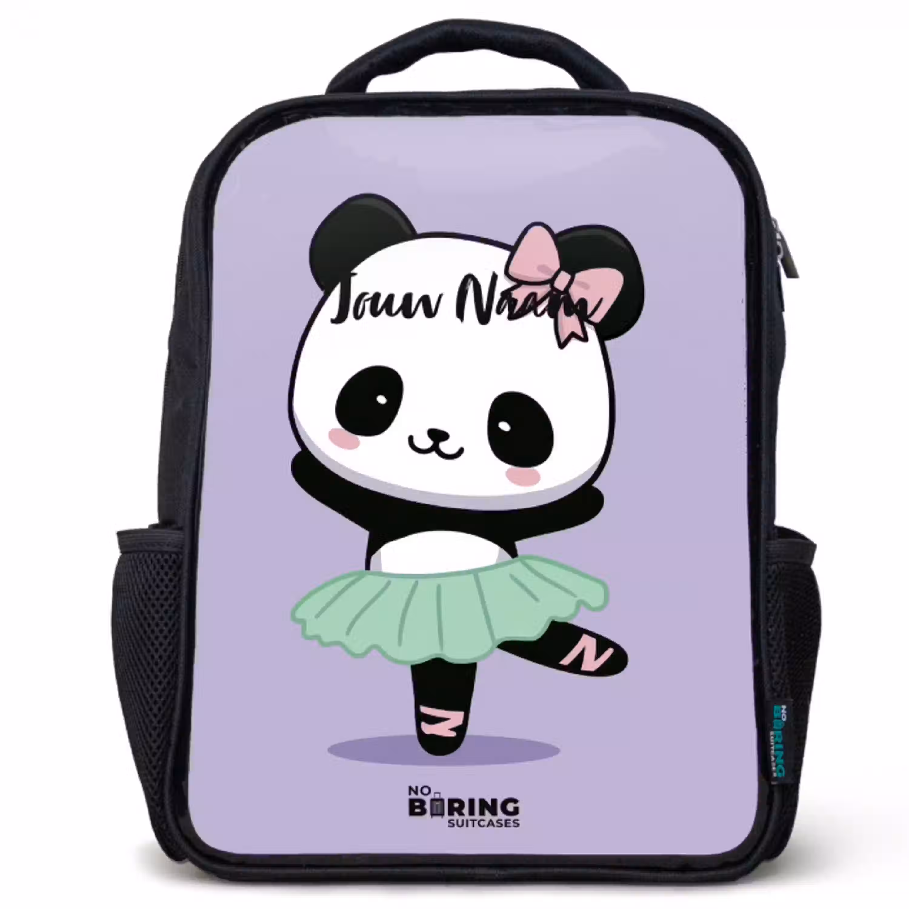 Kawai - Ballet - Panda Rugzak - Zwart middel -3d