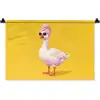 Eend - Zonnebril - Geel Wandkleed katoen klein -zz3d