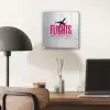 Catch flights not feelings - Vliegtuig - Roze plexiglas 5mm klein -sfeer6