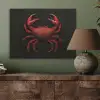Krab - Rood - Vissen - Schaaldieren PET vilt klein -sfeer2