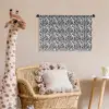 Zwart - Wit - Zebra - Patroon Wandkleed katoen klein 269 -wsfeer5_kind