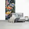 Vissen - Koraal - Zee - Mozaïek fotobehang vinyl groot -slaapkamer