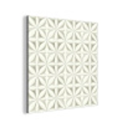 Abstract - Structuur - Grijs - Wit aluminium wit klein 46 -3d