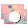 Palmbomen - Golven - Zee Placemat vinyl groot -zzsfeer2_Kitchenyeah-website