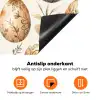 Paaseieren - Bruin - Bloemen Inductie beschermer vinyl 3mm klein -zzzzzzz-td-onderkant
