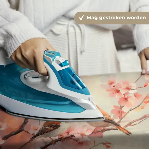 Vogels - Romantic - Bloesemtak Wandkleed katoen klein -sfeer9