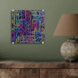 Retro - Abstract - Neon plexiglas 5mm klein -sfeer3
