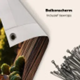 Bier - Hop - Landschap Balkonbeschermer Duitsland klein -closeup_NL
