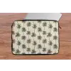 Palmbomen - Tropisch - Groen laptophoes neopreen klein 279 -tafel