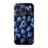 Bessen - Blauw - Fruit Telefoonhoesje iPhone 17 Pro klein -3d