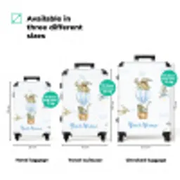 Dwalende dino's NBS - Handbagage koffer - Kinderen Unisex middel zzzzzzVergelijking_3EN