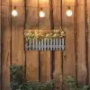 Rozen - Hek - Zonlicht tuinposter los doek klein -sfeer1