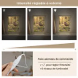 Houtsnip - Bos - Bladeren - Herfst - Gecamoufleerd Light Box met kabel (Kinderlampje) klein -USP_dimbaarFR