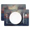 Meeuwen - Zonsondergang - Zee - Wolken Placemat vinyl groot -zzsfeer2_Kitchenyeah-website