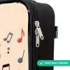 Muis - Saxofoon - Muziek Kinderkoffer - Zwart klein -rits_UK