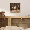 Paard - Bruin - Gras plexiglas 5mm klein -sfeer4