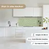 Botanisch - Takken - Groen keuken achterwand 2 middel 871 -sfeer4_NL