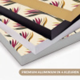 Waaier - Motief - Kleurrijk Textielframe zwart klein 947 -USP_kleurenNL