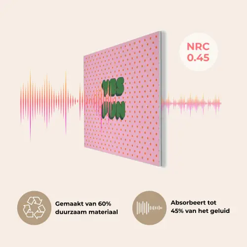 Yes fun - Groen - Roze - Stippen PET vilt klein -USP_NL
