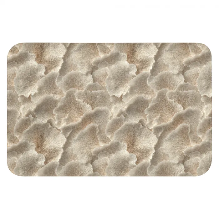 Waaierstructuren - Beige - Vezeltextuur WCmat klein 1009 -3d