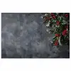 Winter - Hulst - Kerst - Beton poster papier klein -3d