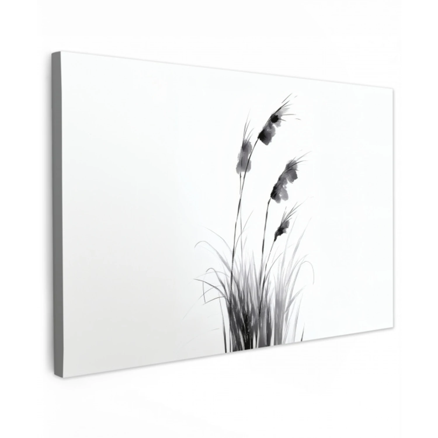 Minimalistisch - Stelen - Wit canvas 2cm klein -z3d