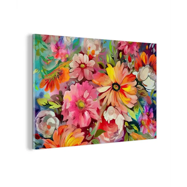 Bloemen - Kunst - Schilderij - Botanisch plexiglas 5mm klein -z3d
