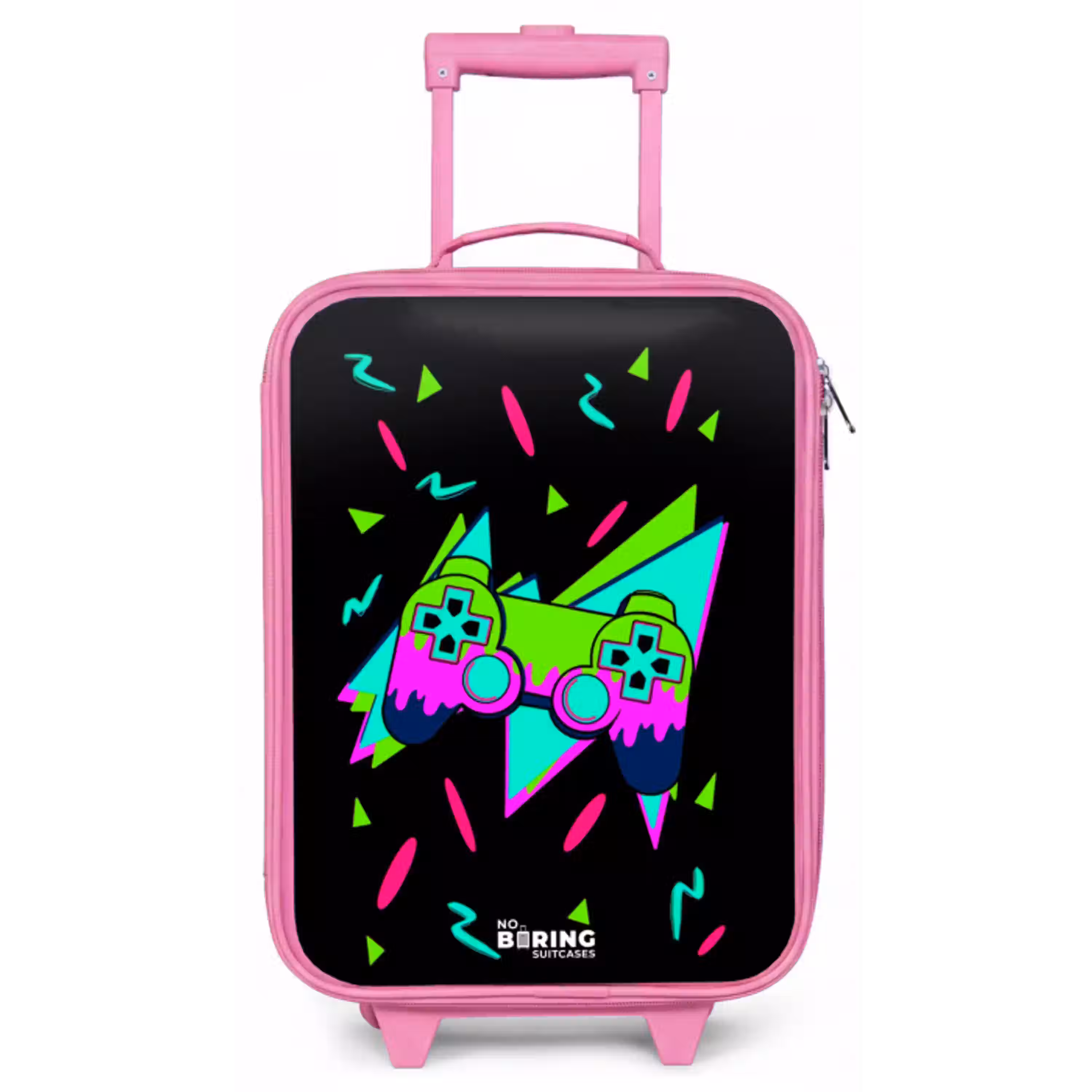 Neon controller op zwart Kinderkoffer - Roze klein -zz3dotto