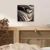 Marmerlook - Zwart - Goud - Wit - Glitter - Marmer aluminium wit klein -sfeer3