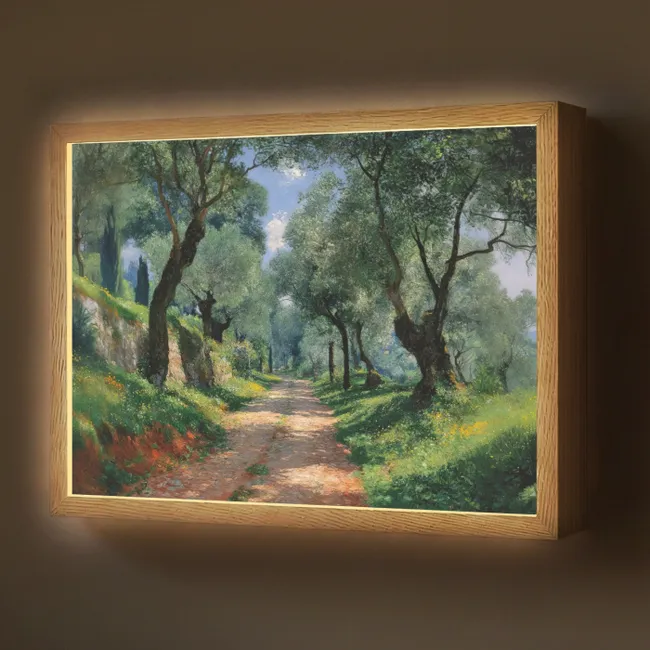 Lightbox - Path - Trees - Shade -