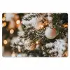 Kerst - Kerstboom - Winter - Binnen - Sneeuw Placemat vinyl groot -zzsfeer1_Kitchenyeah-website