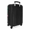 Olieverf - Paraplu - Vrouw - Straat - Kunst NBS - Handbagage koffer - Kinderen Unisex middel -achterkant
