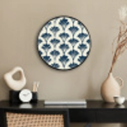 Klassiek - Motief - Blauw Fotolijst rond zonder passe partout klein 856 -sfeer1
