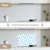 Blauw - Paars - Bliksem keuken achterwand spatscherm klein 900 -voor_na_NL