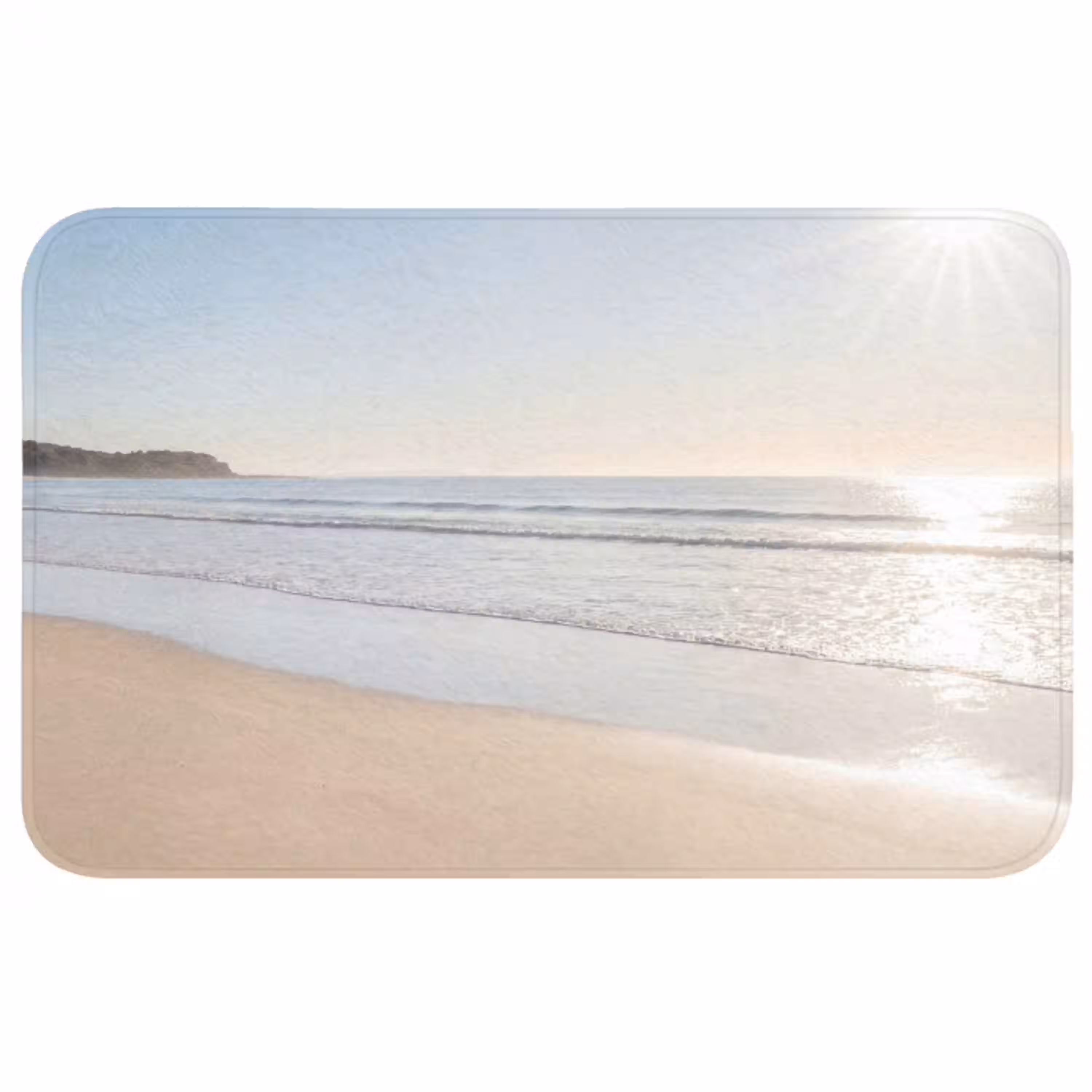 Zee - Zon - Zand Badmat middel -3d