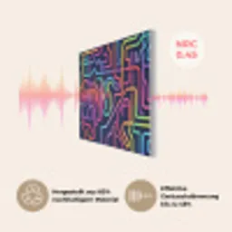 Retro - Abstract - Neon PET vilt klein -USP_DE