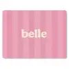 Roze - Gestreept - Belle muismat rubber klein -3d