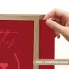 Big titties small heart - Rood - Hart Light Box met batterij (Wandlamp) middel -USP_websiteprintNL