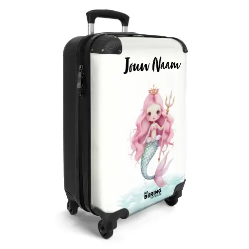 Suzy sirene NBS - Handbagage koffer - Kinderen Unisex middel -productfoto_3d